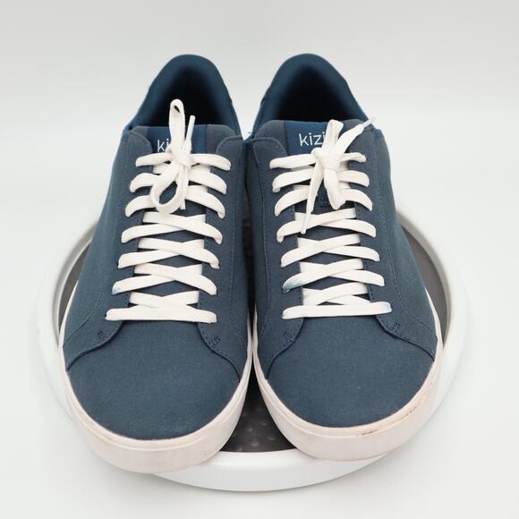 Kizik Irvine Mens Size 13 Shoes Tidepool Blue Sneakers Walking Casual Slip On - Picture 2 of 14